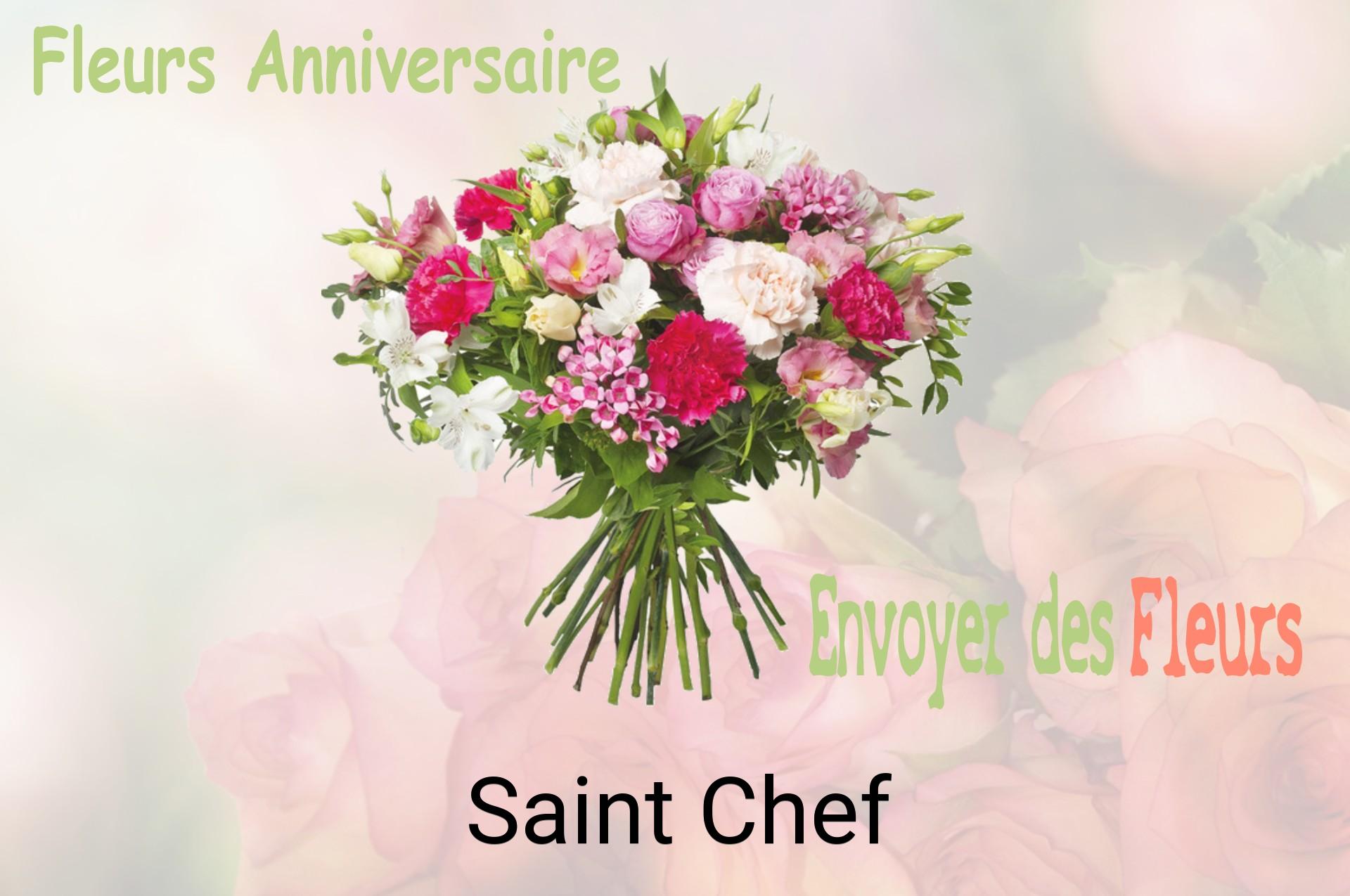 Bouquet de fleurs d’anniversaire livré à Saint-Chef