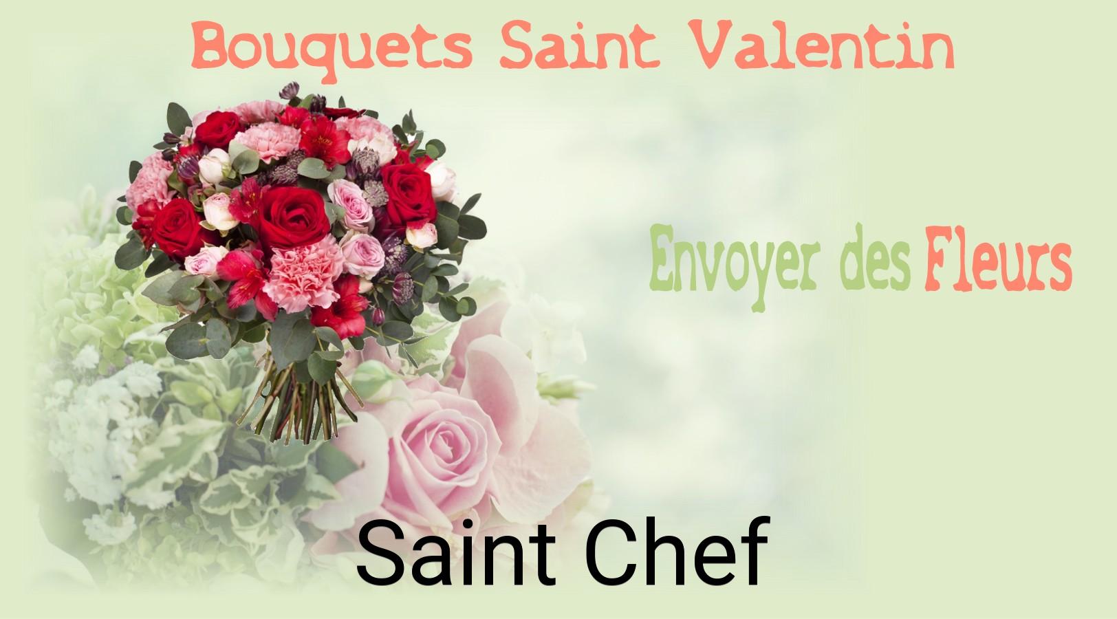 Roses de Saint-Valentin livrées à Saint-Chef